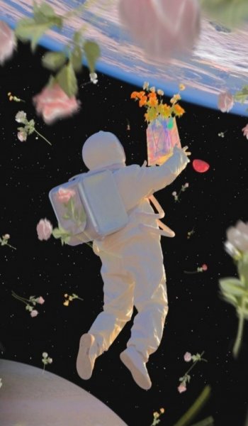  عکس پاپیون صورتی برای پروفایل