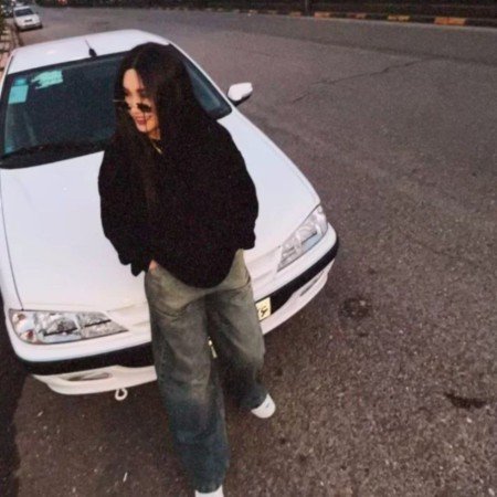  عکس پروفایل دختر با ماشین خفن