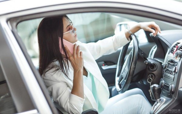  عکس دختر با ماشین ۲۰۶ برای پروفایل