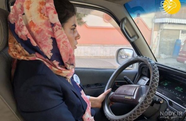  عکس دختر با ماشین ۲۰۶ برای پروفایل