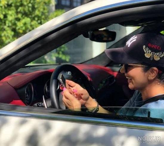  عکس دختر با ماشین ۲۰۶ برای پروفایل