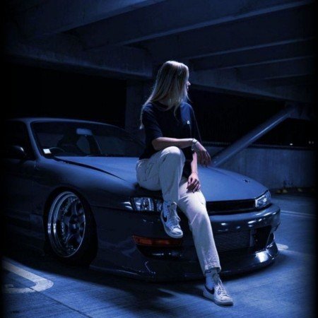  عکس فیک دختر با ماشین پارس