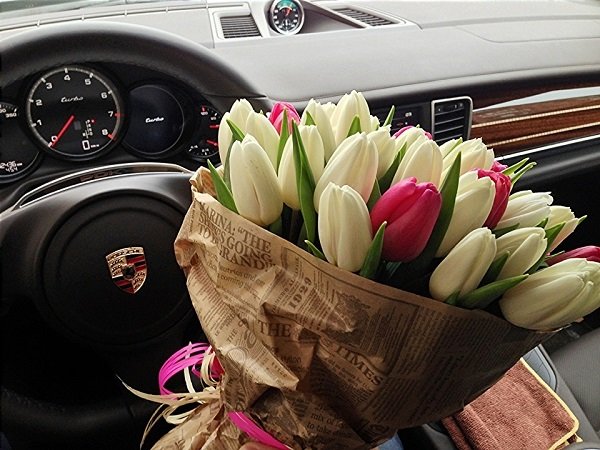  عکس دختر با ماشین خارجی