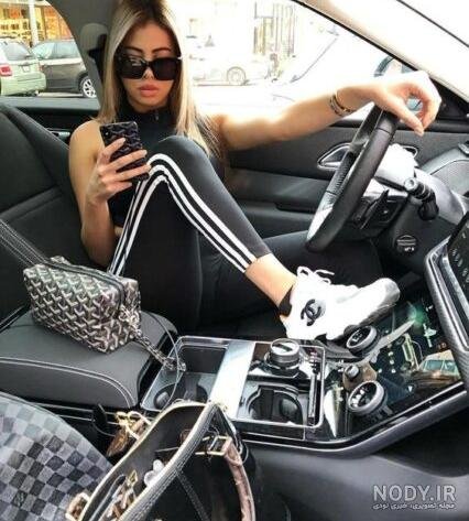  عکس دختر ماشین باز برای پروفایل