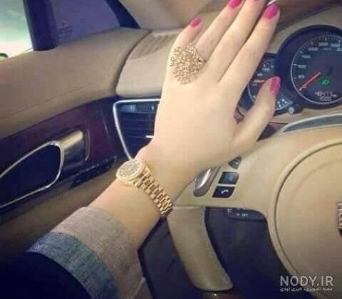  عکس دختر ماشین باز برای پروفایل