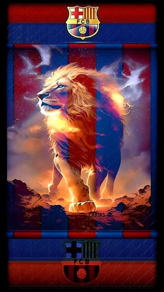  عکس بارسلونا با شیر