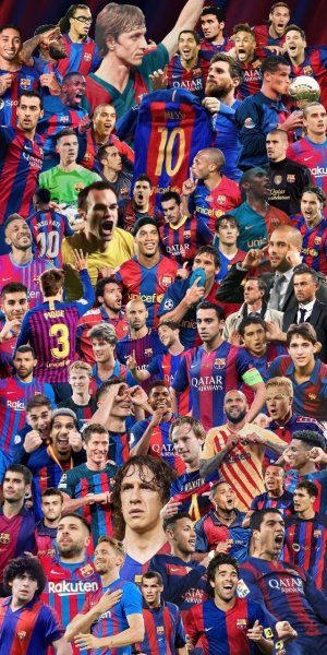  عکس بارسلونا با شیر