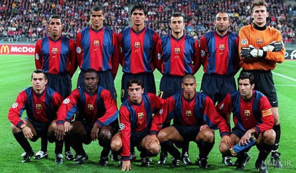  عکس تیم بارسلونا قدیمی