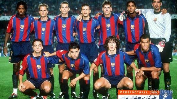  عکس تیم بارسلونا قدیمی