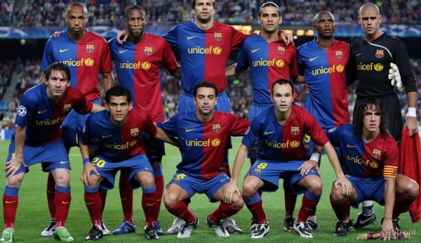  عکس تیم بارسلونا قدیمی