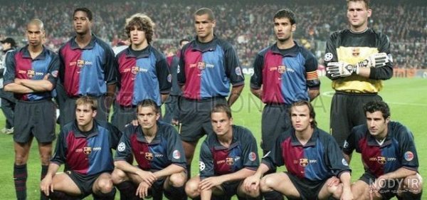  عکس تیم بارسلونا قدیمی