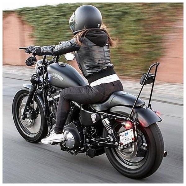 پروفایل دختر با موتور