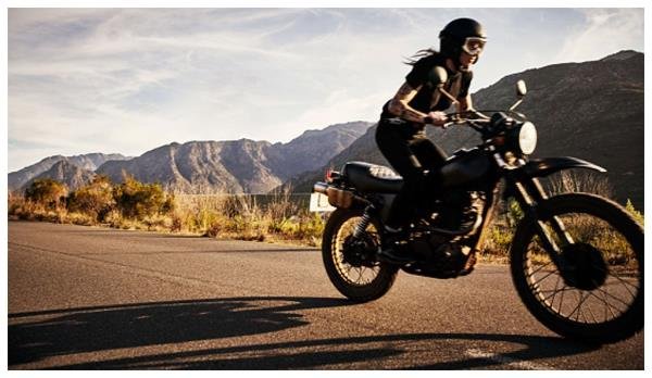  پروفایل دختر با موتور