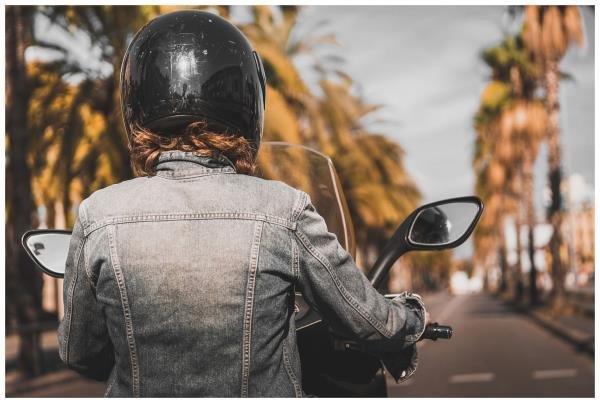  پروفایل دختر با موتور