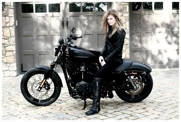  پروفایل دختر با موتور