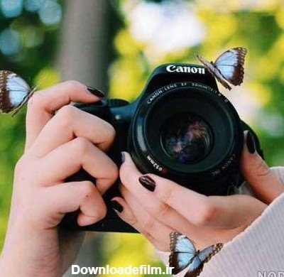  عکس پروفایل دختر پشت ب دوربین