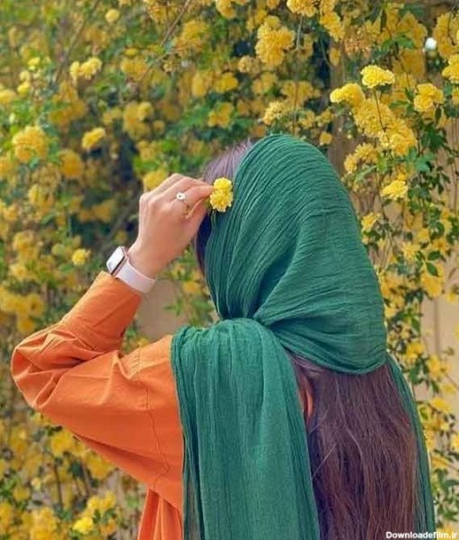  عکس پروفایل دختر پشت ب دوربین