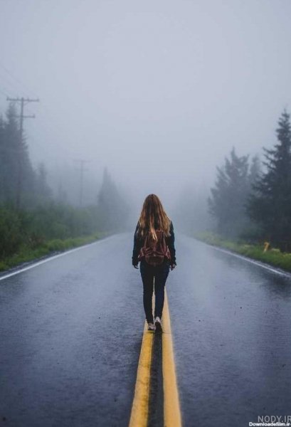  عکس پروفایل دختر پشت ب دوربین