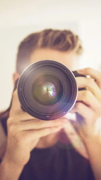  عکس پروفایل با دوربین عکاسی