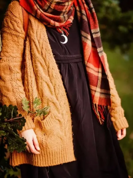  پروفایل دختر پاییزی