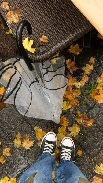  پروفایل دختر پاییزی