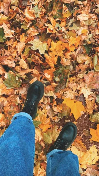  پروفایل دختر پاییزی