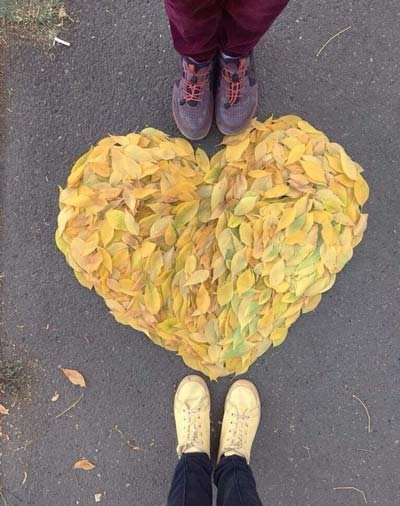 پروفایل پاییزی عاشقانه دونفره