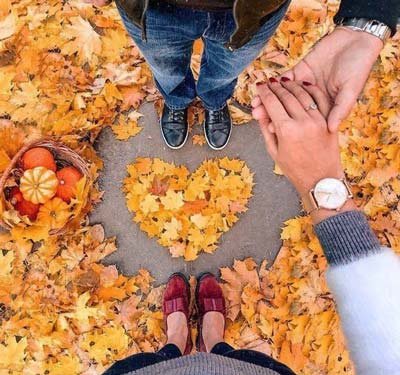 پروفایل پاییزی عاشقانه دونفره