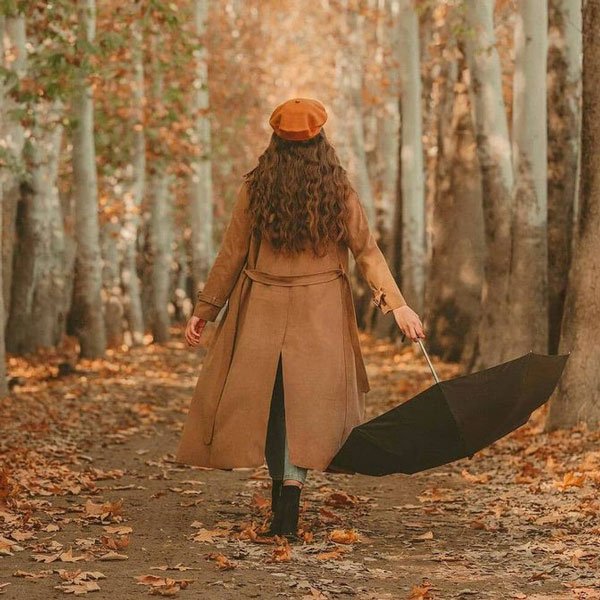  پروفایل دختر پاییز