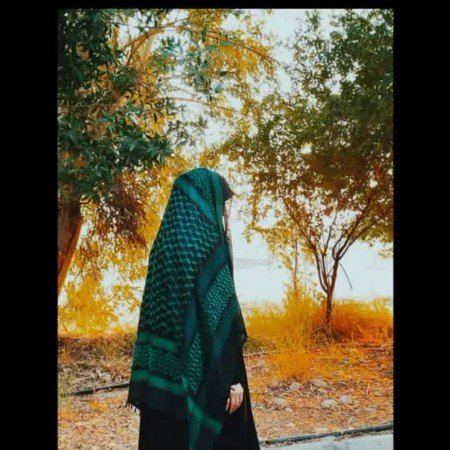 پروفایل دختر پاییزی بدون متن