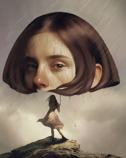  پروفایل دختر تنها و قوی