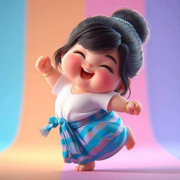  عکس دختر تپل فانتزی