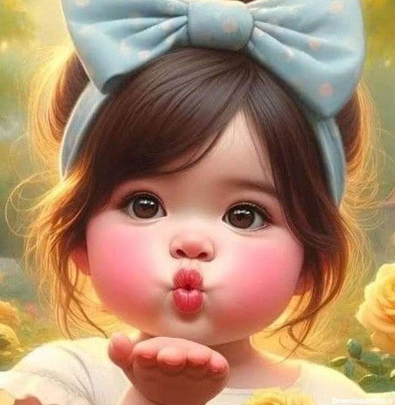 عکس دختر کارتونی فانتزی