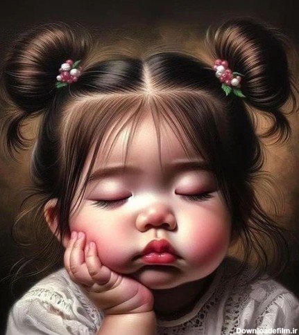 عکس دختر کارتونی فانتزی