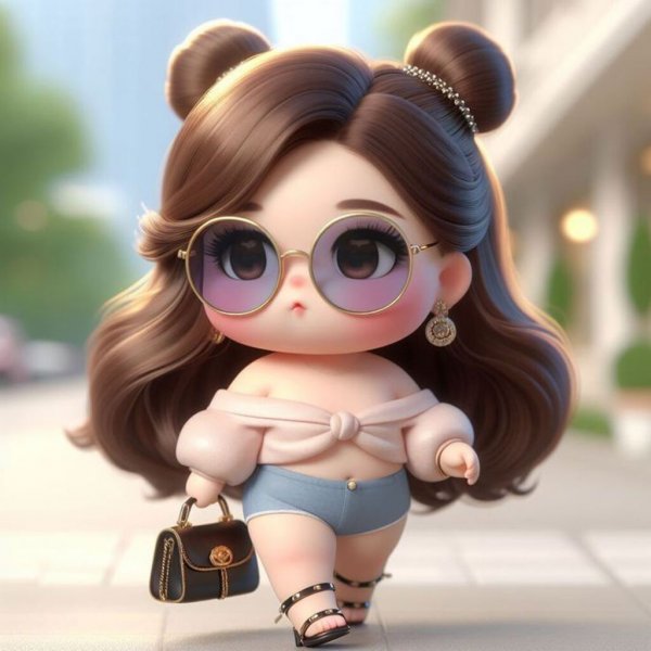 عکس دختر تپل برای پروفایل طبیعی