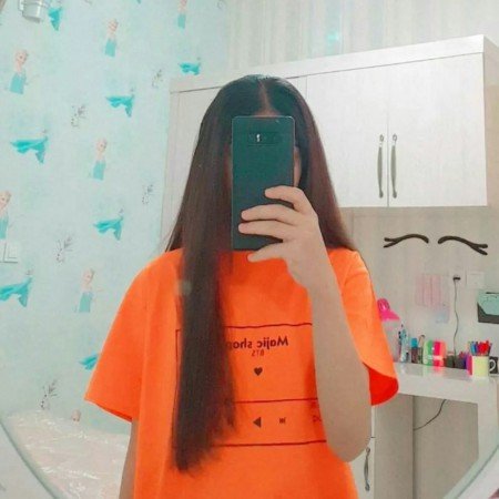  پروفایل دختر جلو اینه