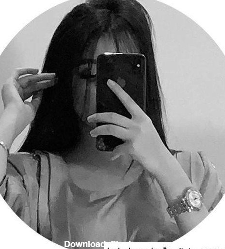  پروفایل دختر جلوی آینه