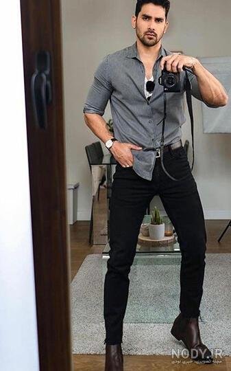  عکس جلو آینه پسرانه