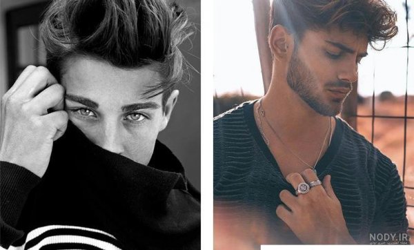  عکس جلو آینه پسرانه