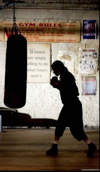  عکس دختر بوکسور فیک