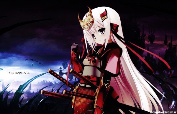  عکس دختر جنگجو کارتونی