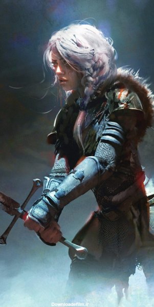  عکس دختر جنگجو کارتونی