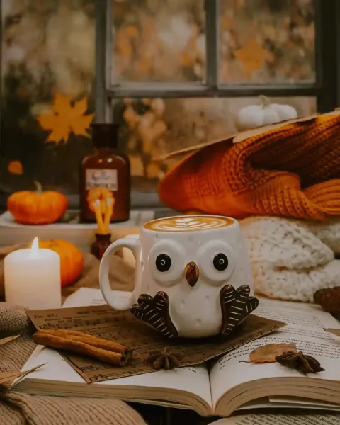  عکس ماگ پاییزی