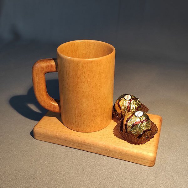  عکس ماگ چوبی