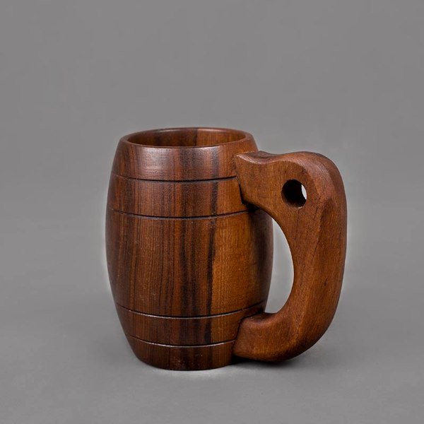  عکس ماگ چوبی