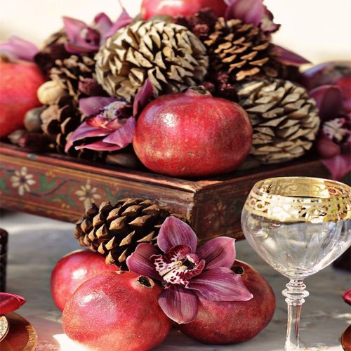  عکس سفره شب یلدا سنتی