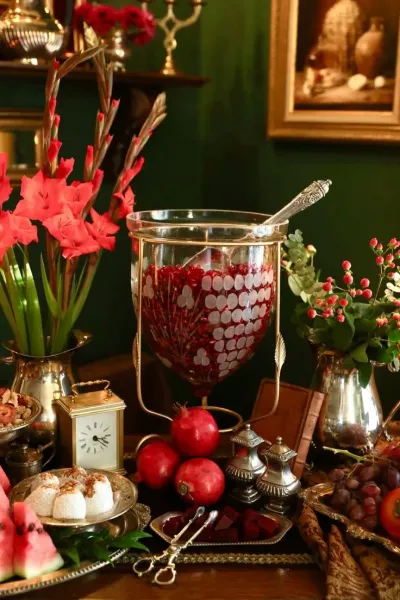  عکس سفره شب یلدا سنتی