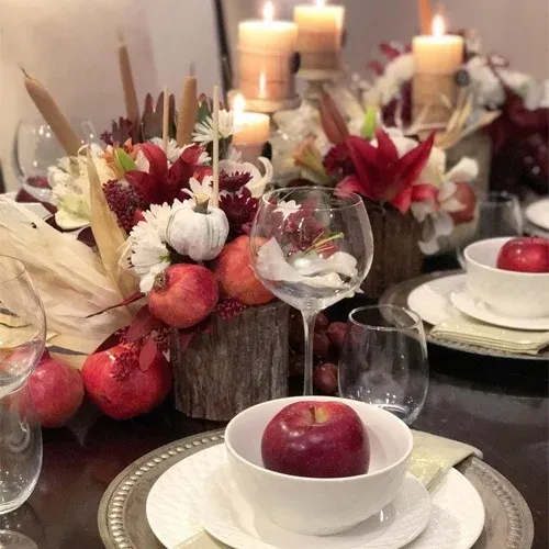  عکس سفره شب یلدا سنتی