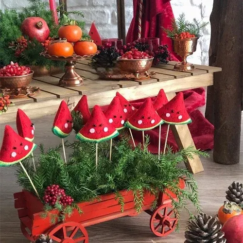  عکس سفره شب یلدا سنتی