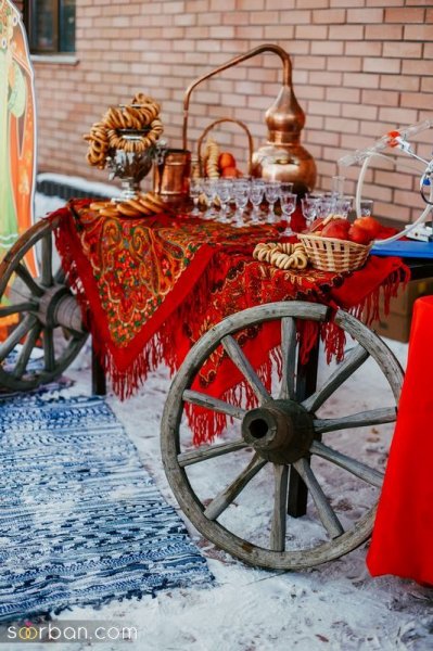  عکس تزیین شب یلدا سنتی